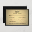 Search for food choice rsvp cards Elegant