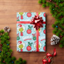Search for grinch gift wrap Dr seuss pattern