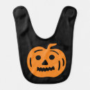 Search for halloween baby bibs Jack o lantern