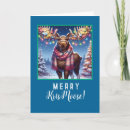 Search for moose holiday cards Antlers