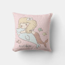 Search for mermaid pillows Under the sea