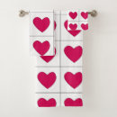 Search for valentines day bath towels Cute