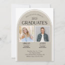 Search for twins graduation invitations 2 graduates