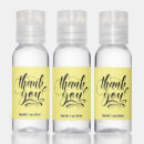 Search for thank you hand sanitizers Calligraphy