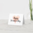 Search for happy international womens day cards Pink