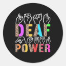 Search for sign language stickers Deaf