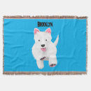 Search for west highland terrier blankets White