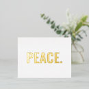 Search for gold foil postcards Minimalist