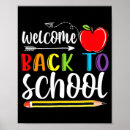 Search for back to school welcome posters First