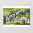 Search for vintage florida postcards Large letter