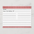Search for recipe postcards Red