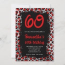 Search for red leopard invitations Black
