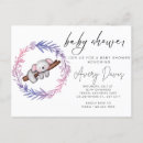 Search for baby shower invitation postcards Simple