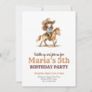 Search for western girl birthday invitations Cowgirl