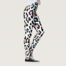 Search for pink leopard print leggings Black