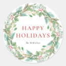 Search for christmas wreath stickers Greenery