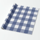 Search for blue buffalo plaid wrapping paper Gingham