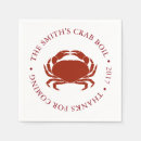 Search for crab napkins Seafood