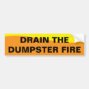 Search for drain the swamp bumper stickers Political