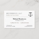 Search for attorney at law business cards elegant