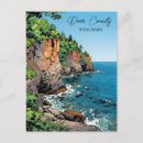 Search for door county postcards Lake michigan