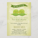 Search for pea in a pod baby shower invitations Gender neutral