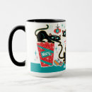 Search for christmas cat mugs Vintage