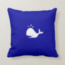 Search for whale pillows Nautical