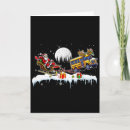 Search for school bus christmas cards Santa