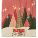 Search for vintage christmas shower curtains Retro