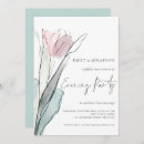 Search for tulip wedding invitations Watercolor