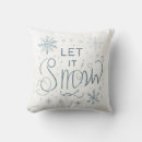 Search for let it snow pillows Snowflake