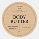 Search for cosmetics labels Typography