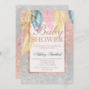 Search for dreamcatcher baby shower invitations feather