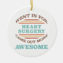 Search for heart surgery ornaments Recovery