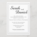 Search for old fashioned wedding invitations Classic