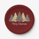 Search for plaid christmas plates Trendy