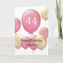 Search for 44th birthday cards For her