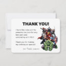 Search for superhero thank you cards Avengers