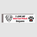 Search for pitbull bumper stickers Dog lover