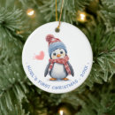 Search for penguin ornaments Christmas animals