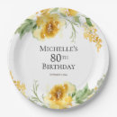 Search for 80th birthday plates 80 years old