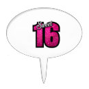 Search for sweet 16 cake toppers Pink