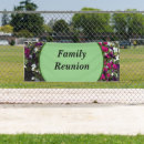 Search for family reunion banners Floral
