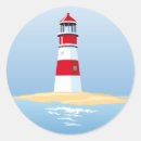 Search for beach wedding stickers Lighthouse