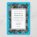 Search for electrical invitations Electric blue