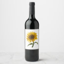Search for sunflower wine labels Yellow