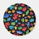 Search for puzzle piece magnets Awareness