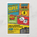 Search for twin superhero invitations Comic