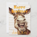 Search for donkey birthday invitations Watercolor